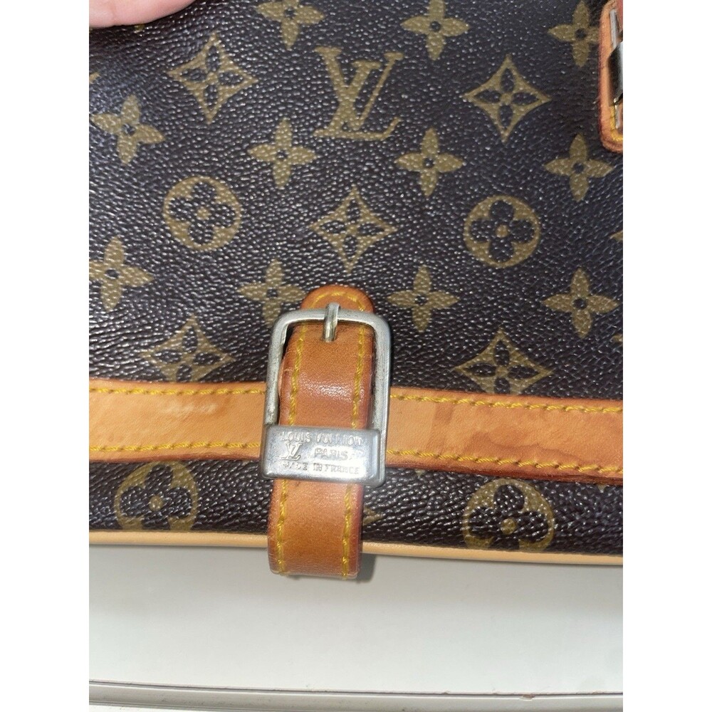 LOUIS VUITTON Antique Monogram Doctor Bag RARE Vintage - Picture 8 of 15